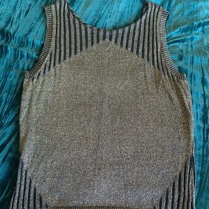 Black & Gold Date Night Top